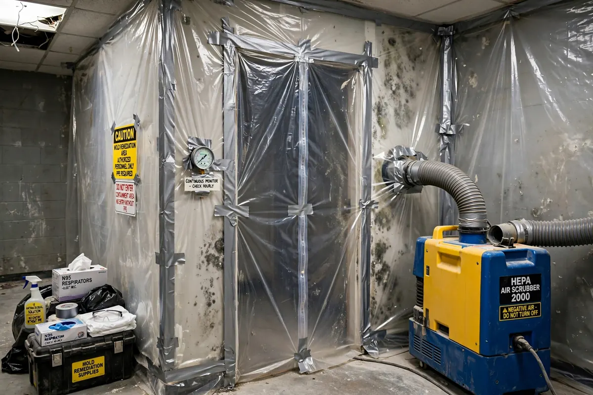 Mold remediation service in Clifton, NJ