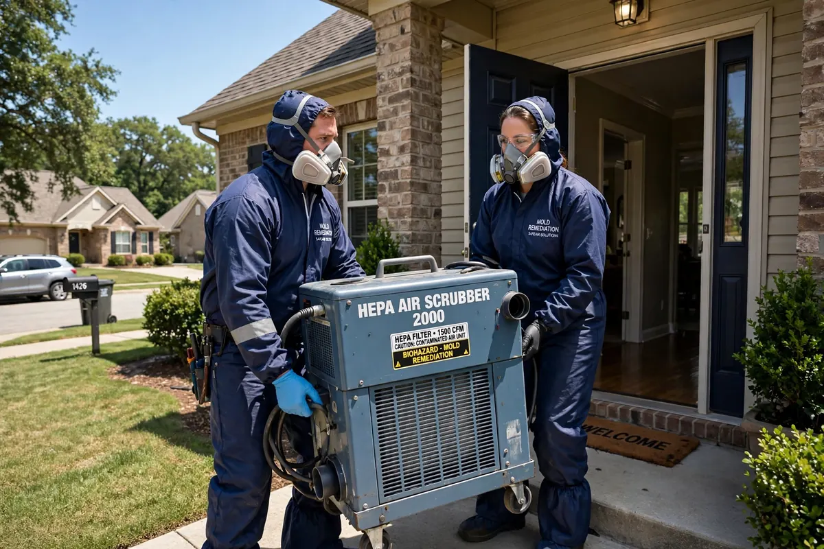 Mold remediation service in Livingston, NJ